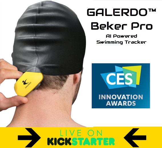 Galerdo™ : 1st Headset-free AI Audio Tracker for Swimmers